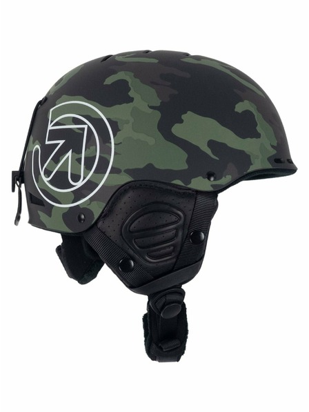 Meatfly Meatfly Ski & Snowboard-Helm Maul Rampage Camo