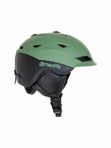 Meatfly Meatfly Ski & Snowboard-Helm Zenor Oil Green