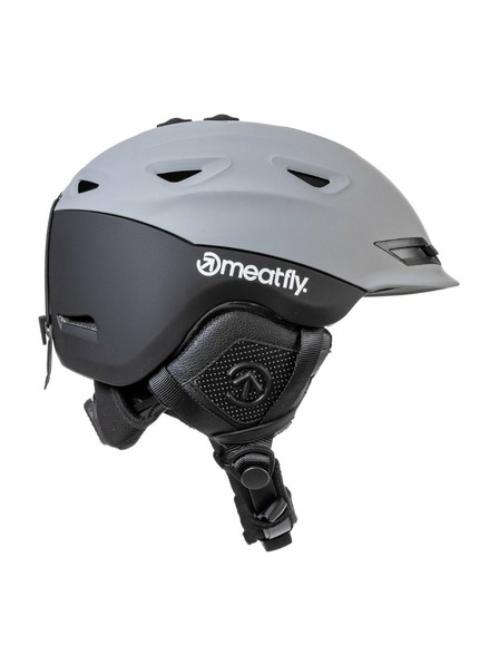 Meatfly Meatfly Ski & Snowboard-Helm Zenor Silver