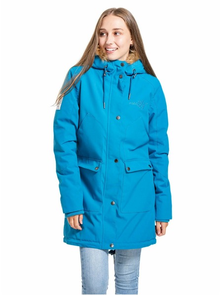 Meatfly Meatfly Damen-Parka Amber Teal Blue