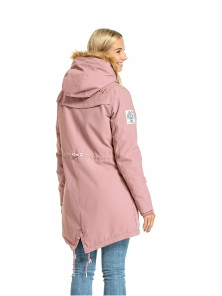 Meatfly Meatfly Damen-Parka Amber Dusty Rose