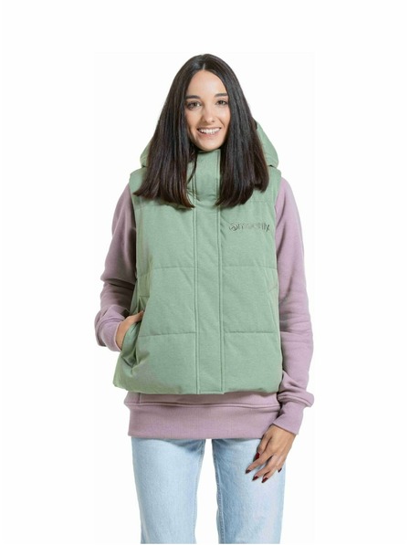 Meatfly Meatfly Damen-Weste Molly Green Tea