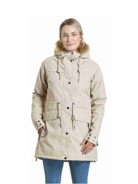 Meatfly Meatfly Damen-Parka Aubrey Iced Coffee