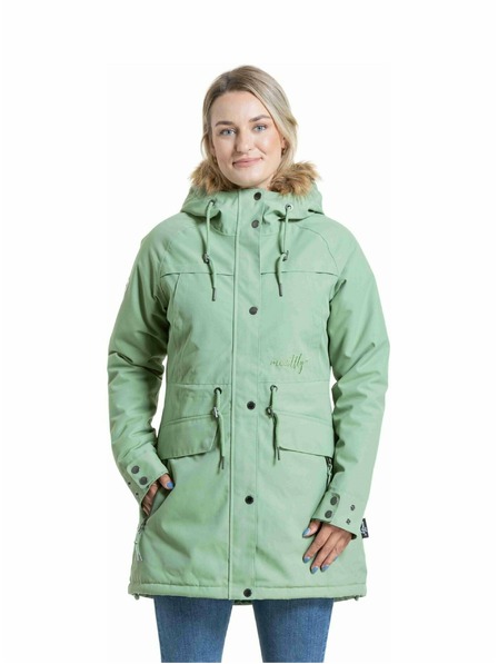 Meatfly Meatfly Damen-Parka Aubrey Green Tea