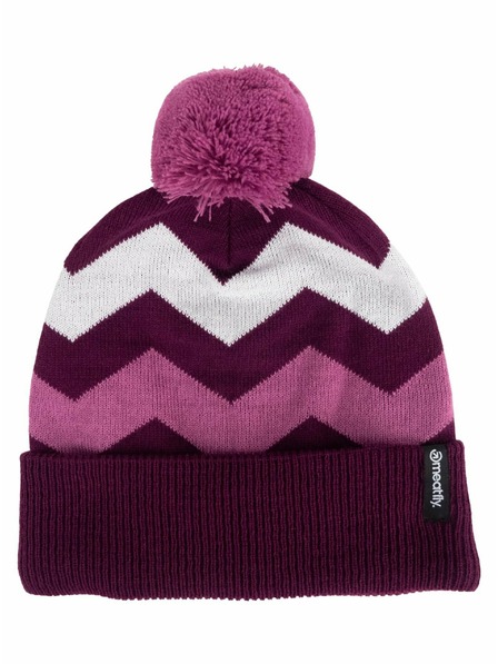 Meatfly Meatfly Mütze Dot Plum Arrows