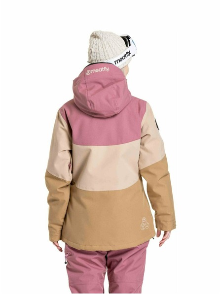 Meatfly Meatfly Damen SNB & SKI Jacke Kirsten Latte / Dusty Rose