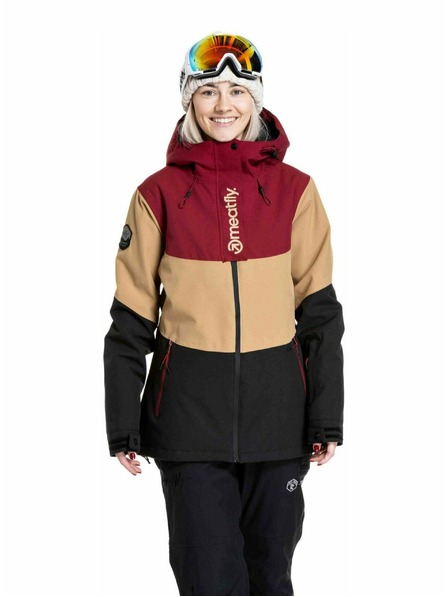 Meatfly Meatfly Damen SNB & SKI Jacke Kirsten Beet Red / Black