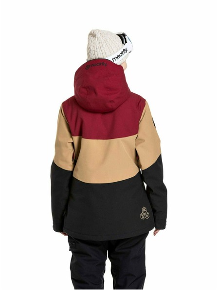 Meatfly Meatfly Damen SNB & SKI Jacke Kirsten Beet Red / Black