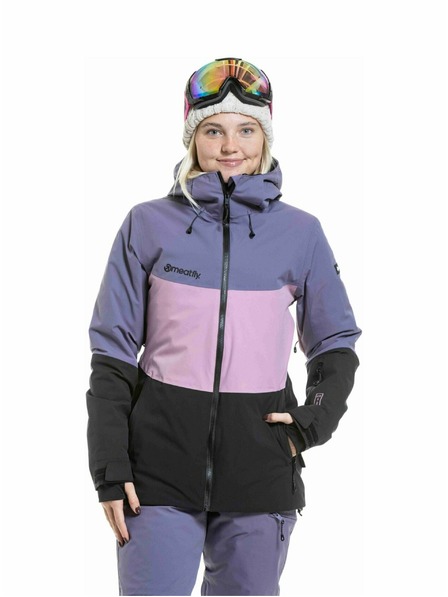 Meatfly Meatfly Damen SNB & SKI Jacke Kirsten Black / Purple Light