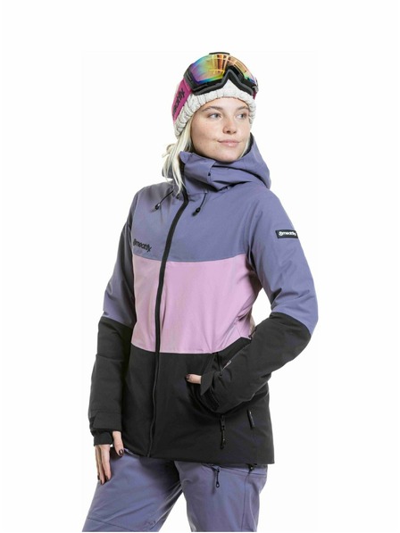 Meatfly Meatfly Damen SNB & SKI Jacke Kirsten Black / Purple Light