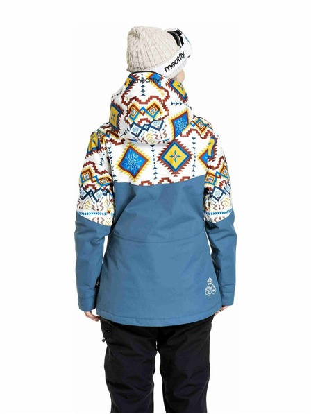 Meatfly Meatfly Damen SNB & SKI Jacke Kirsten White Jones / Slate Blue