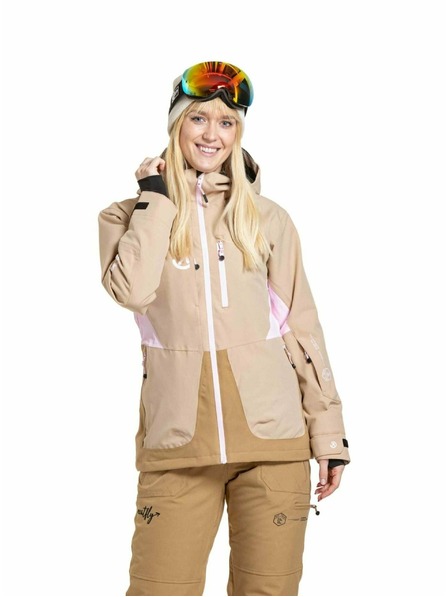 Meatfly Meatfly Damen SNB & SKI Jacke Gaia Latte