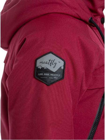 Meatfly Meatfly Damen SNB & SKI Jacke Terra Beet Red