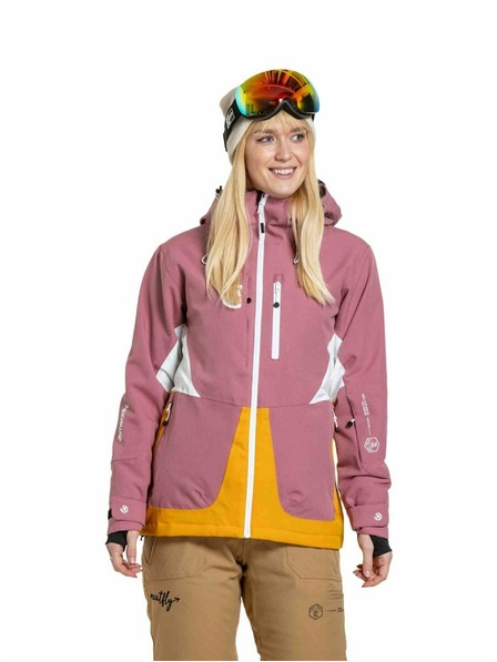 Meatfly Meatfly Damen SNB & SKI Jacke Gaia Dusty Rose / Sunflower