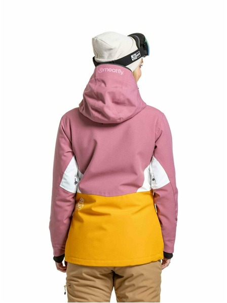 Meatfly Meatfly Damen SNB & SKI Jacke Gaia Dusty Rose / Sunflower