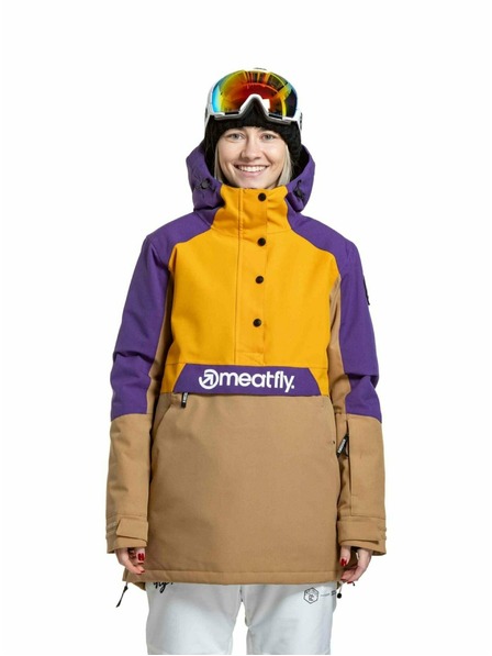 Meatfly Meatfly Damen SNB & SKI Jacke Aiko Sunflower / Tan