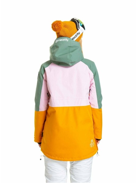 Meatfly Meatfly Damen SNB & SKI Jacke Aiko Pastel Pink / Sunflower