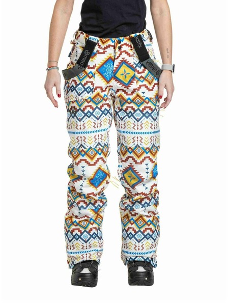 Meatfly Meatfly Damen SNB & SKI Hose Foxy White Jones