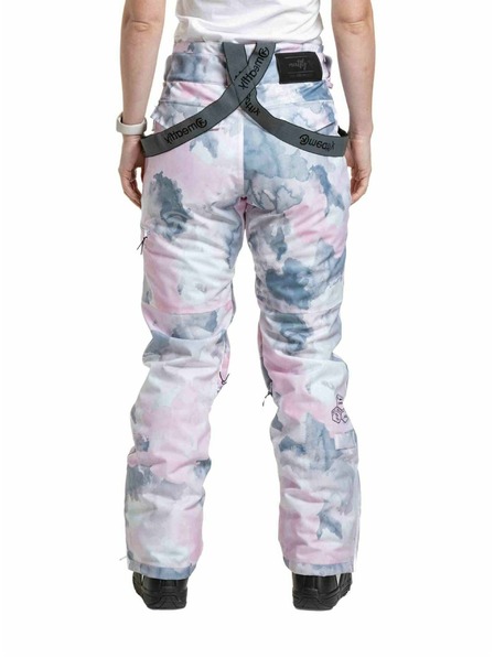 Meatfly Meatfly Damen SNB & SKI Hose Foxy Clouds Pink