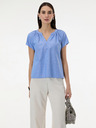 Orsay Hellblaue Damen Bluse ORSAY
