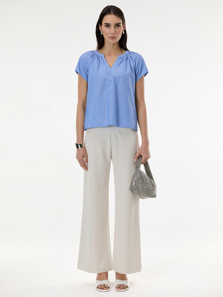 Orsay Hellblaue Damen Bluse ORSAY