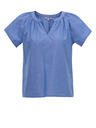 Orsay Hellblaue Damen Bluse ORSAY