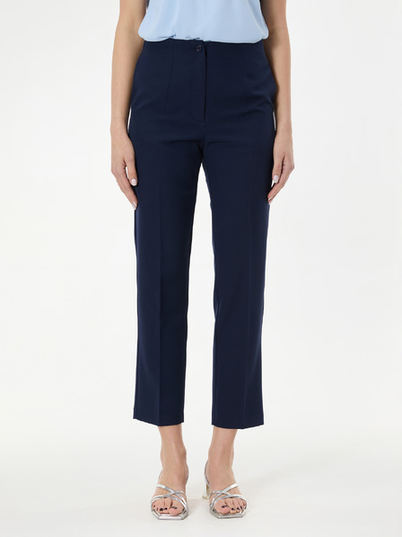 Orsay Dunkelblaue Damen-Gerade Hose ORSAY