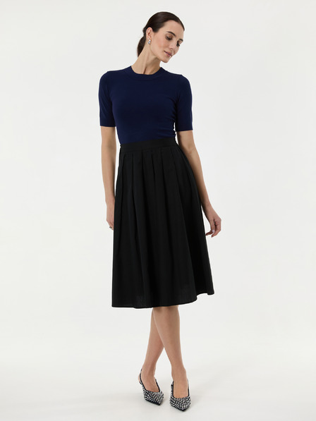 Orsay Schwarzer Damen-Midirock ORSAY