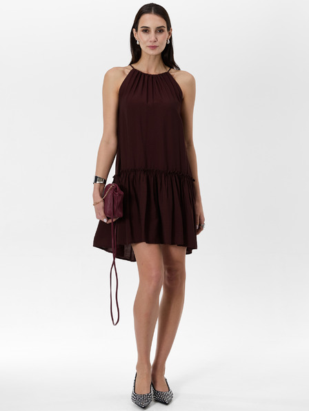 Orsay Schwarzes knielanges Damenkleid ORSAY