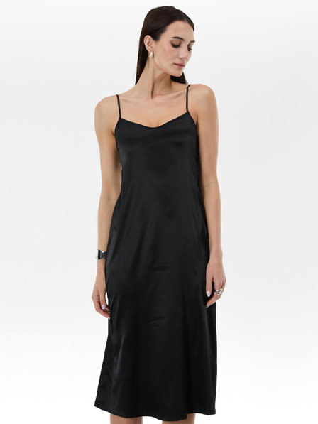 Orsay Schwarzes Damen-Trägerkleid ORSAY