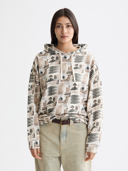 Scotch & Soda Damen gemusterter Hoodie