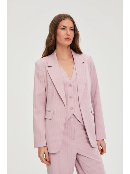 Moodo Sakko in Streifen rosa Moodo