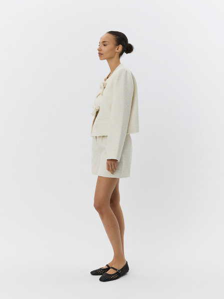 Sofie Schnoor Cremefarbene Woll-Damenjacke MAESW