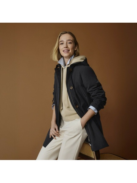 Geox Schwarzer Damen-Parka Geox Claudin