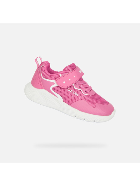 Geox Rosa Mädchen Geox Sprintye Turnschuhe