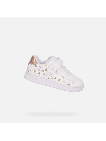 Geox Weiß Mädchen Geox Eclyper Turnschuhe
