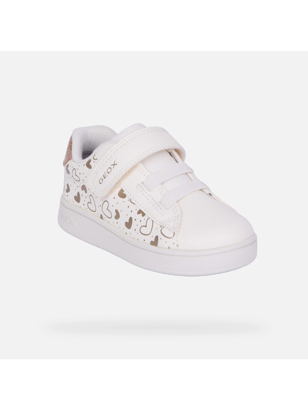 Geox Weiß Mädchen Geox Eclyper Turnschuhe