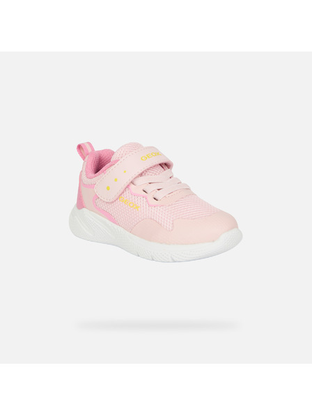 Geox Hellrosa Mädchen-Sneaker Geox Sprintye