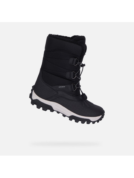 Geox Schwarze Jungen-Winterschuhe Geox Himalaya