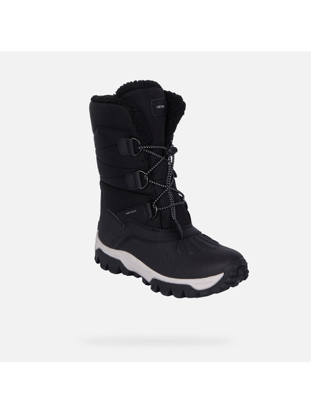 Geox Schwarze Jungen-Winterschuhe Geox Himalaya