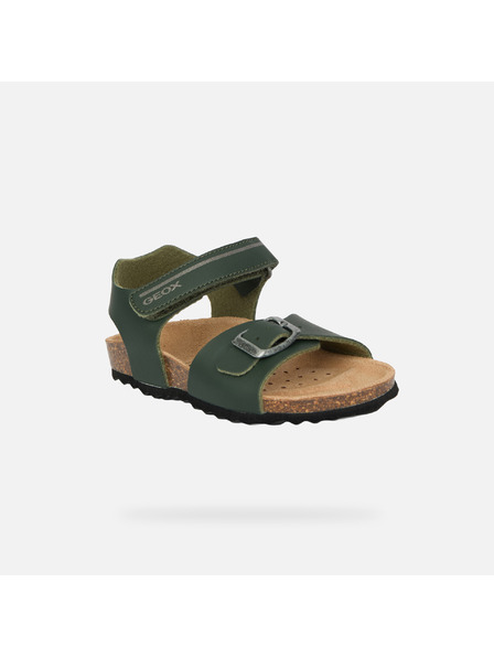 Geox Khaki Jungen-Sandalen Geox Chalki