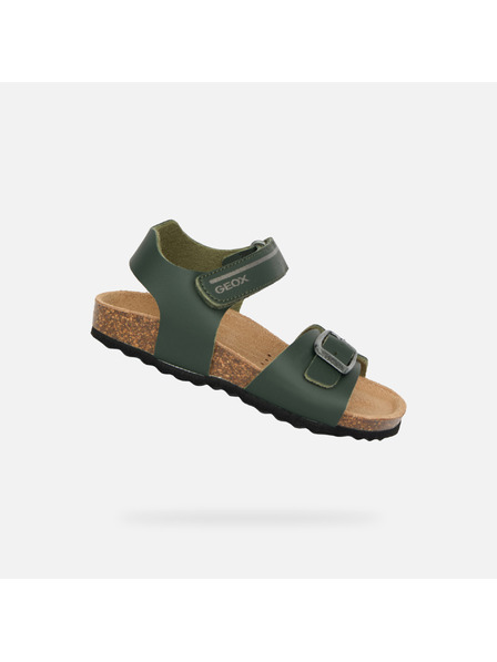 Geox Khaki Jungen-Sandalen Geox Chalki