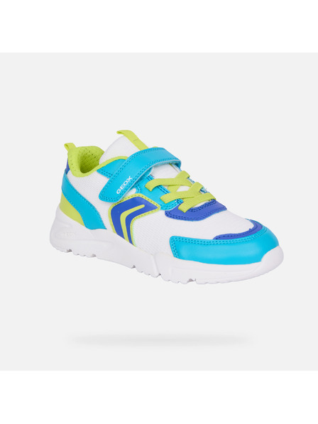 Geox Weiße Jungen-Sneaker Geox Loftus