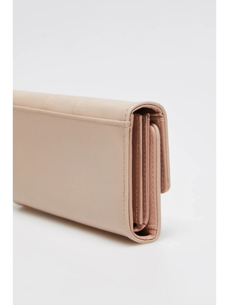 Moodo Große beige Geldbörse Moodo