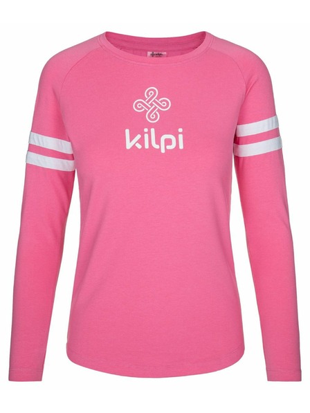 Kilpi Damen Baumwoll-Langarmshirt Kilpi MAGPIES-W Rosa