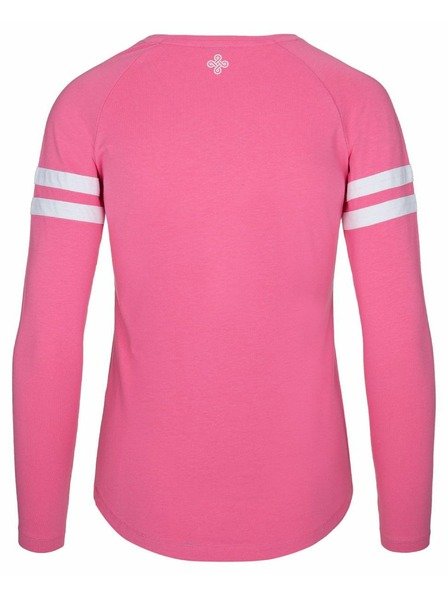 Kilpi Damen Baumwoll-Langarmshirt Kilpi MAGPIES-W Rosa