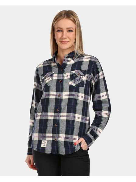 Kilpi Damen Sport Flanellhemd Kilpi FLANNY-W Blau