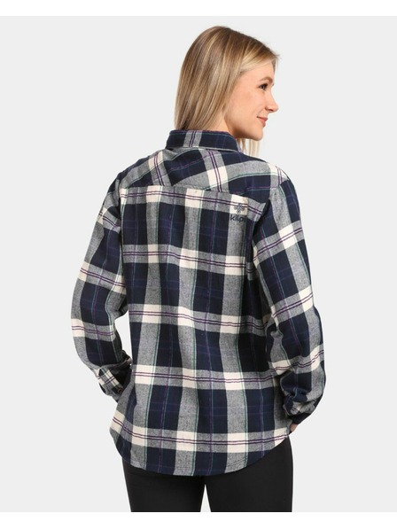 Kilpi Damen Sport Flanellhemd Kilpi FLANNY-W Blau