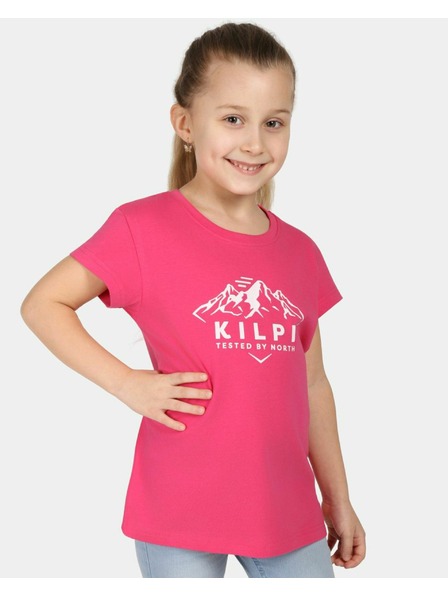Kilpi Mädchen-Baumwoll-T-Shirt Kilpi ALBION-JG Rosa