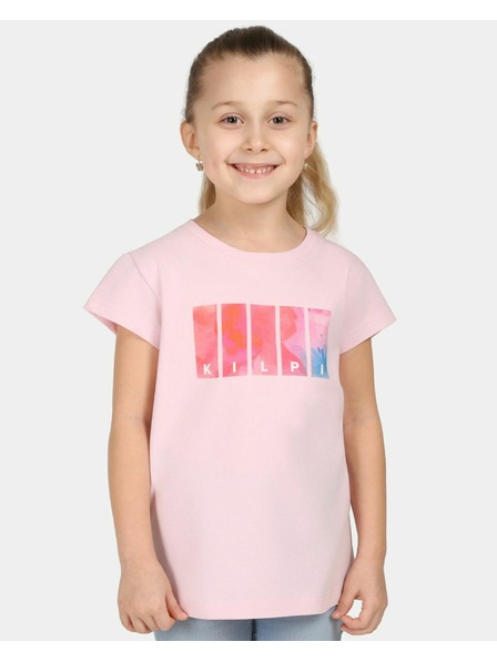 Kilpi Mädchen-Baumwoll-T-Shirt Kilpi ALBION-JG Hellrosa